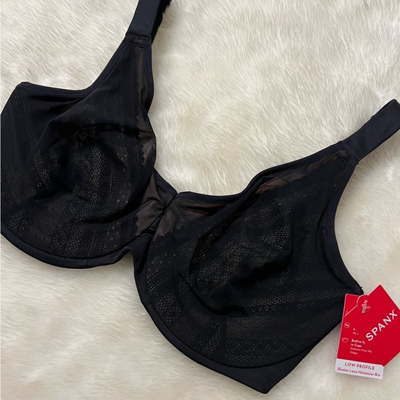 SPANX Women's Illusion Lace Minimizer Bra - Picture 6 of 8